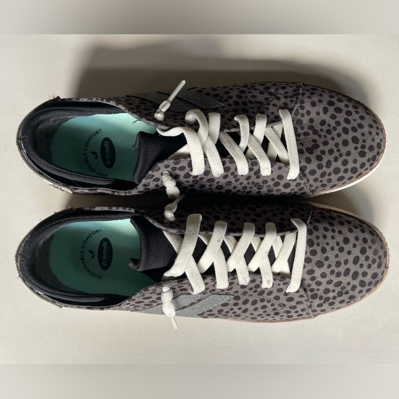 Women’s Dr.Scholls Spotted Lace-Up Sneakers SZ 9M - Picture 4 of 7
